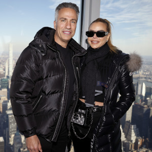 Todd Nepola and Alexia Nepola of Real Housewives of Miami visit the Empire State Building Building.