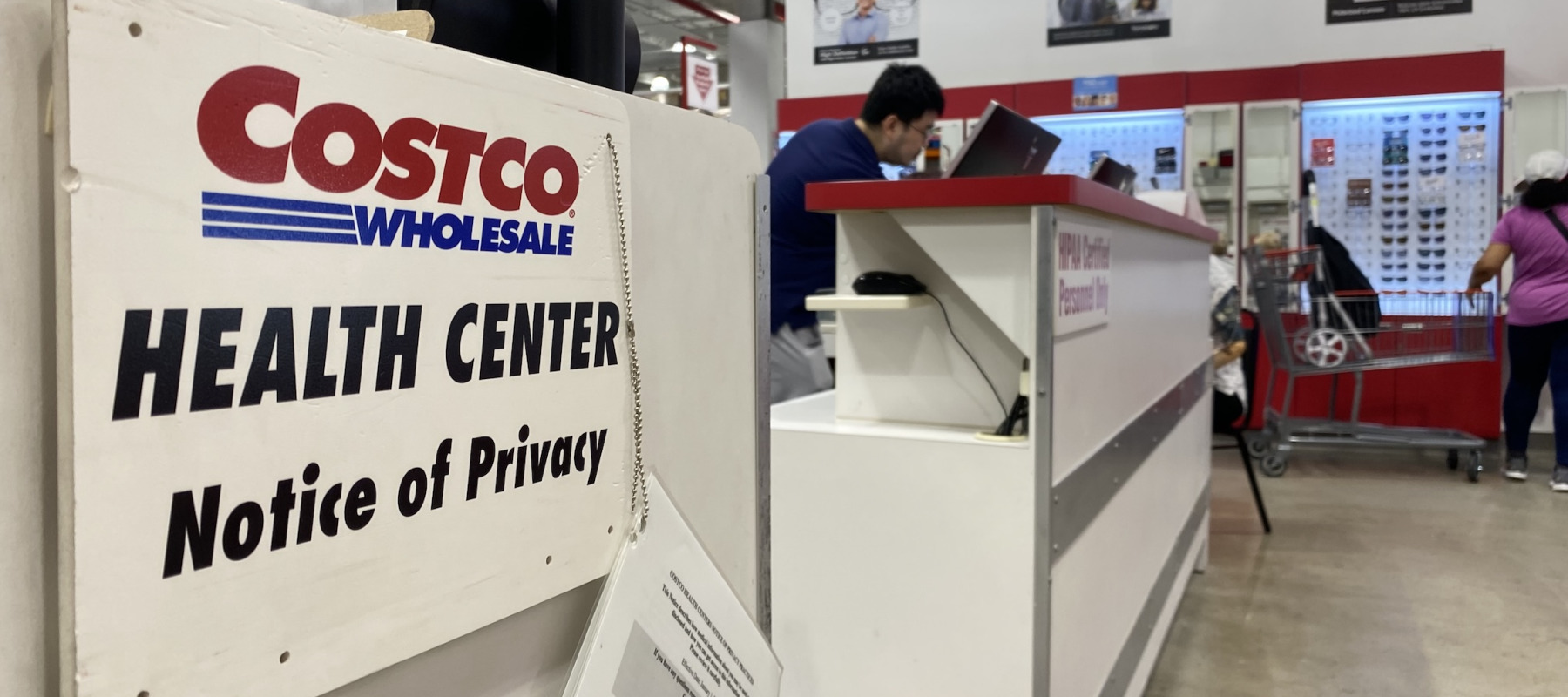 A photo of a Costco Health Center