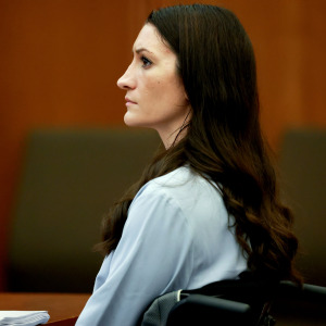 Lindsay Clancy during her murder trial.