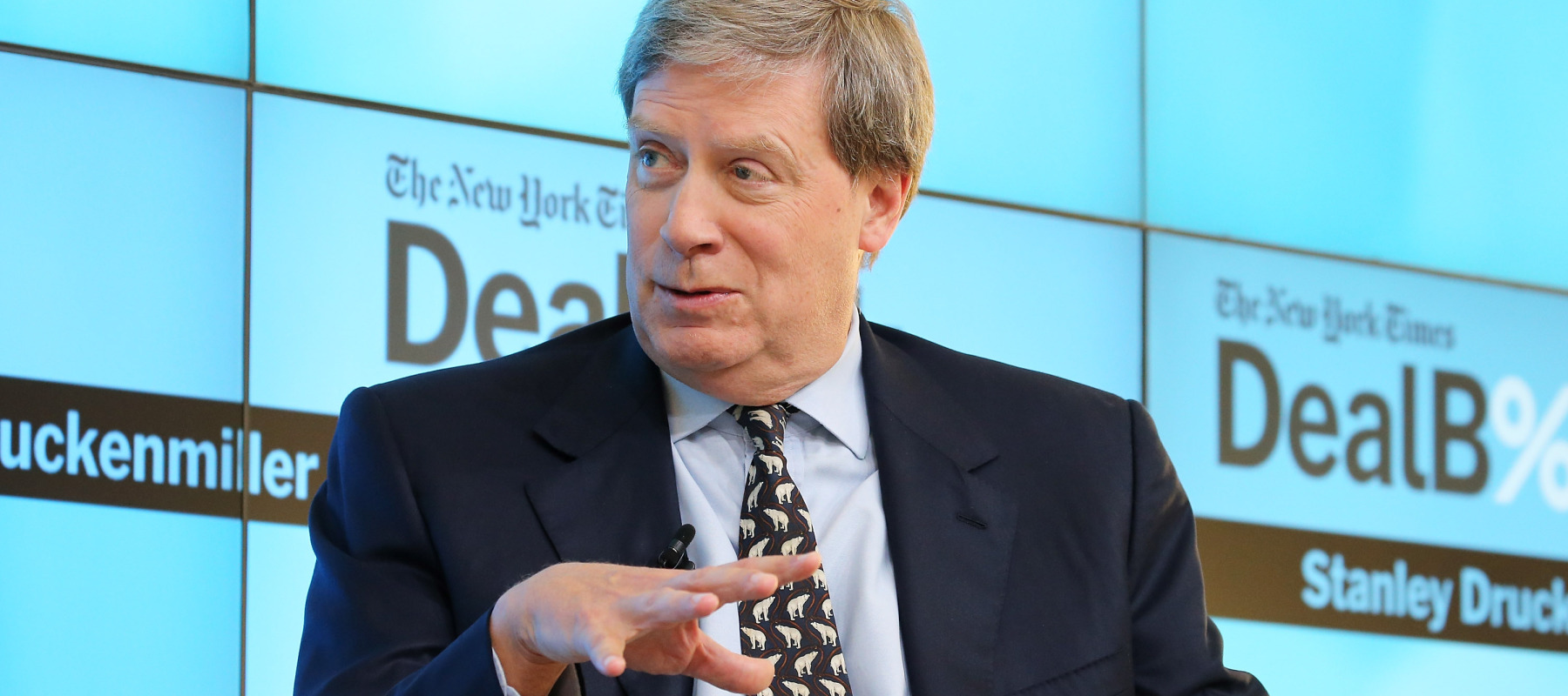 Stanley Druckenmiller participates in a panel