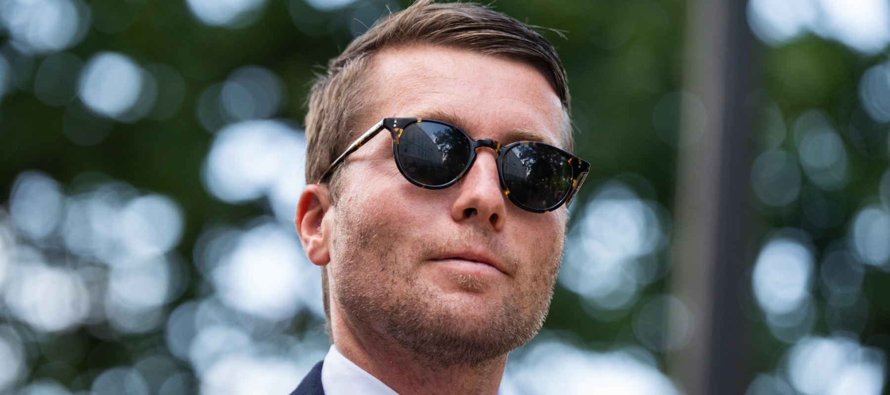 Clem Delangue, CEO of Hugging Face, wearing sunglasses and looking suave