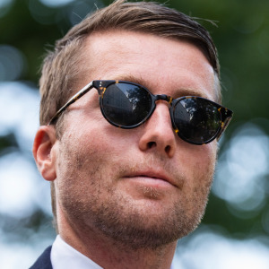 Clem Delangue, CEO of Hugging Face, wearing sunglasses and looking suave