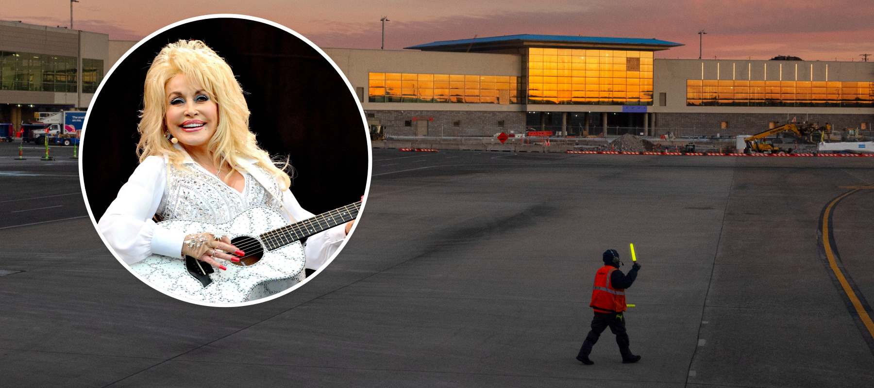 Dolly Parton would be the first woman to have a major US airport named solely after her.
