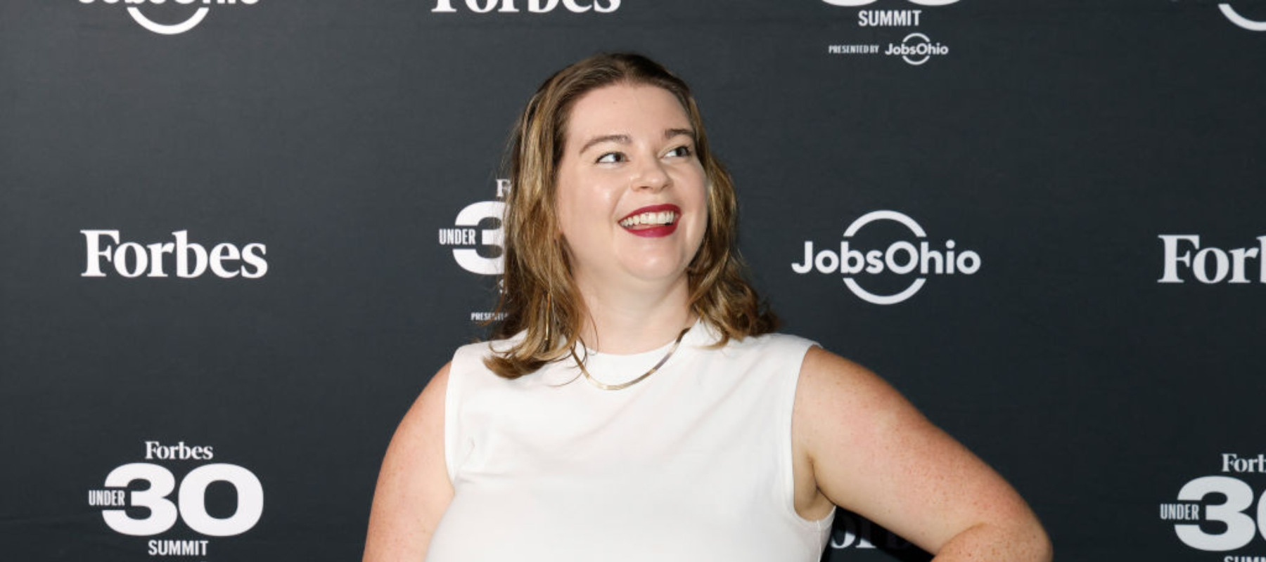 Tori Dunlap attends the 2024 Forbes 30 Under 30 Summit Kickoff Party at The Andrew J. Brady Music Center