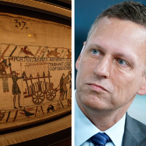 Billionaire Peter Thiel got early access to a museum with the Bayeux Tapestry on display.