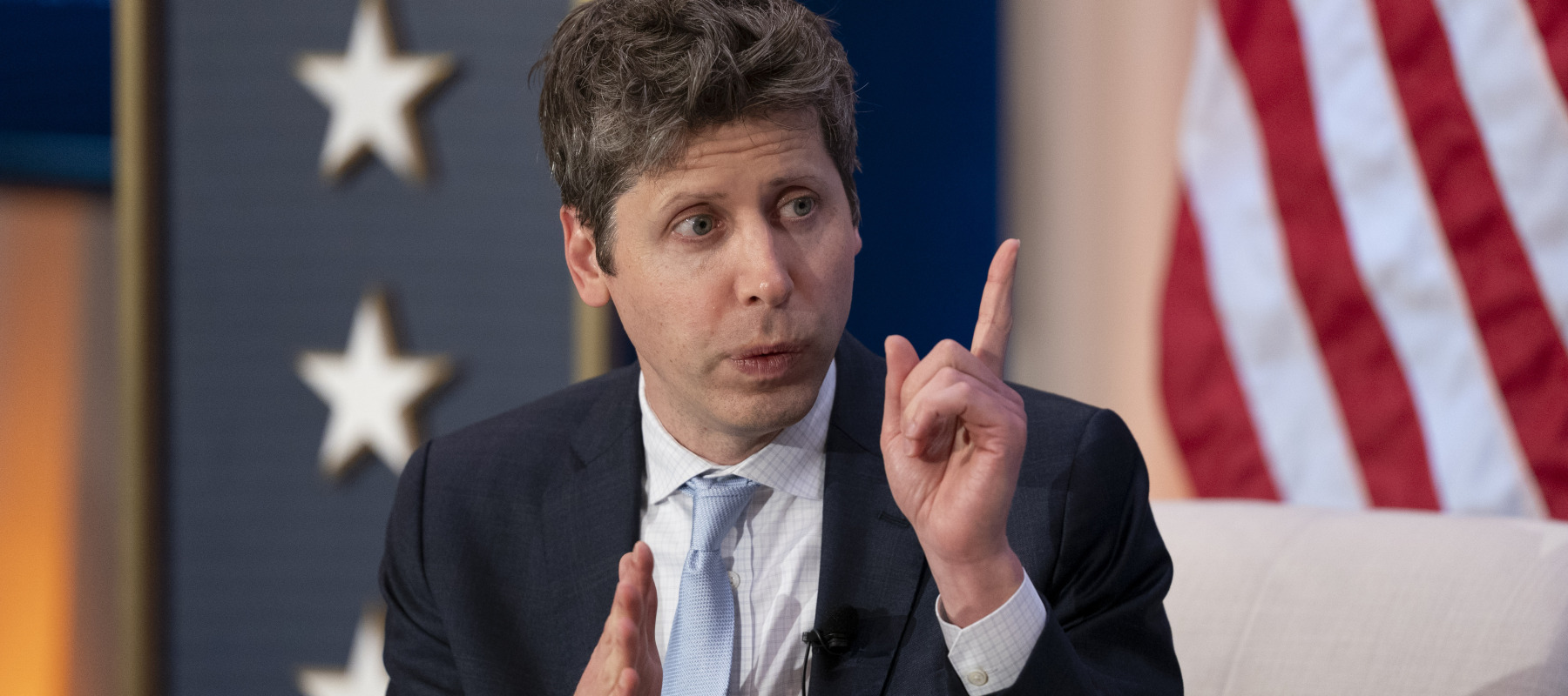 OpenAi founder Sam Altman speaks during the 2026 G20 Innovation Ministerial.