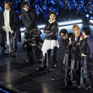 BTS performing during in Seoul on March 21, 2026.
