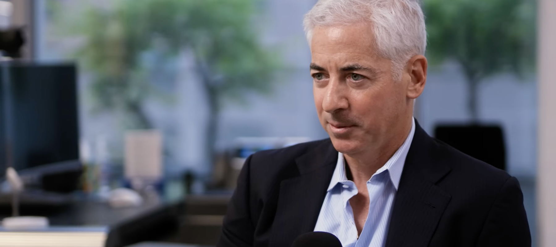 Bill Ackman speaking on the Titans and Disruptors podcast