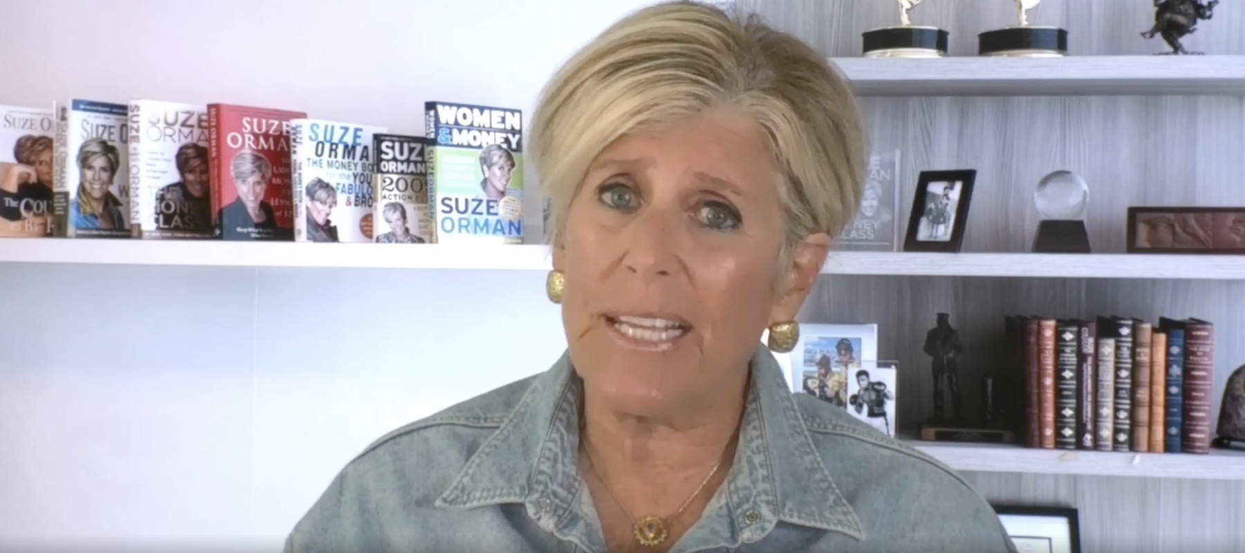 Financial adviser, author, and TV personality Suze Orman on WSJ "My Monday Morning" podcast.