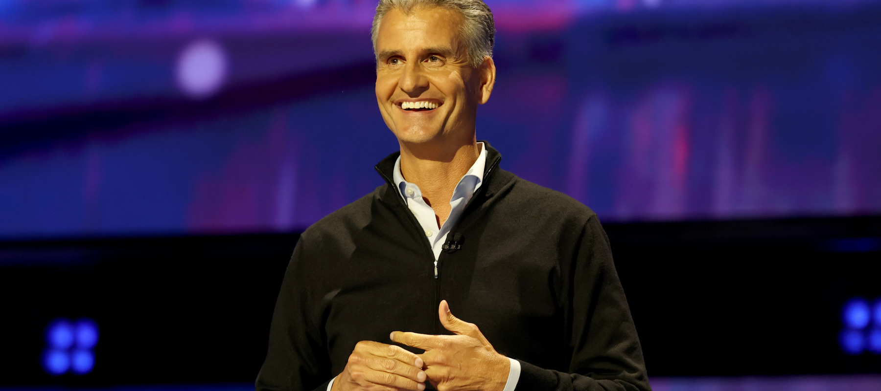Josh D’Amaro, CEO, The Walt Disney Company speaks onstage at the Disney Entertainment Showcase