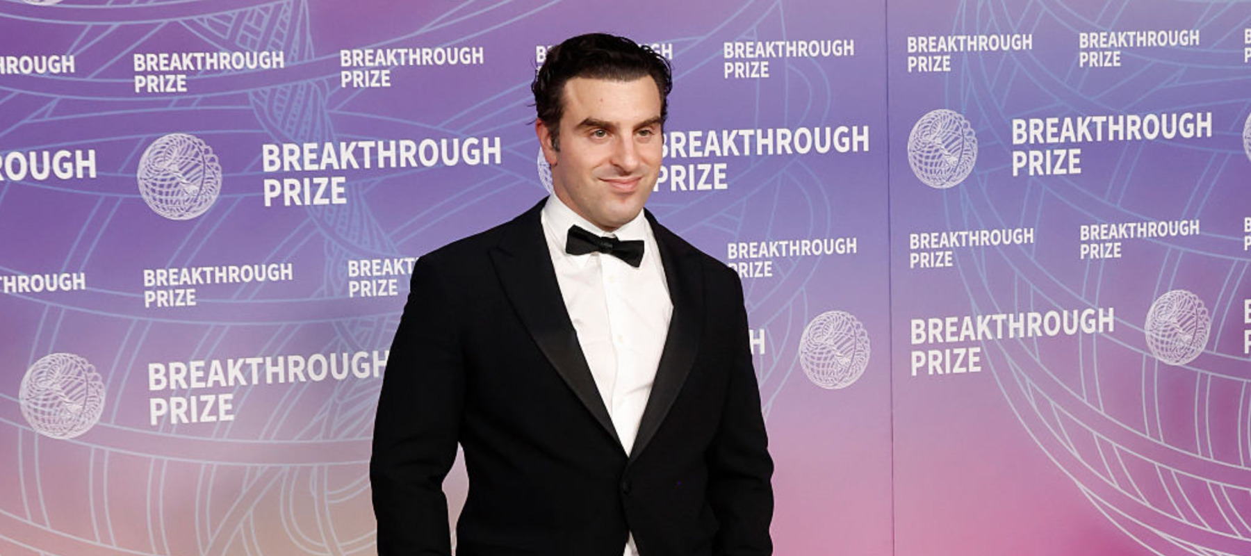 Brian Chesky attends the 12th Breakthrough Prize Ceremony at Barker Hangar on April 18, 2026 in Santa Monica, California.
