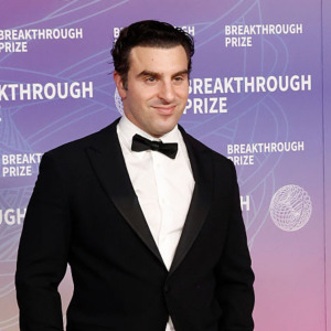Brian Chesky attends the 12th Breakthrough Prize Ceremony at Barker Hangar on April 18, 2026 in Santa Monica, California.