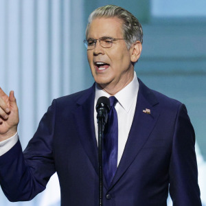 U.S. Treasury Secretary Scott Bessent speaking at the 2026 Republican National Convention.