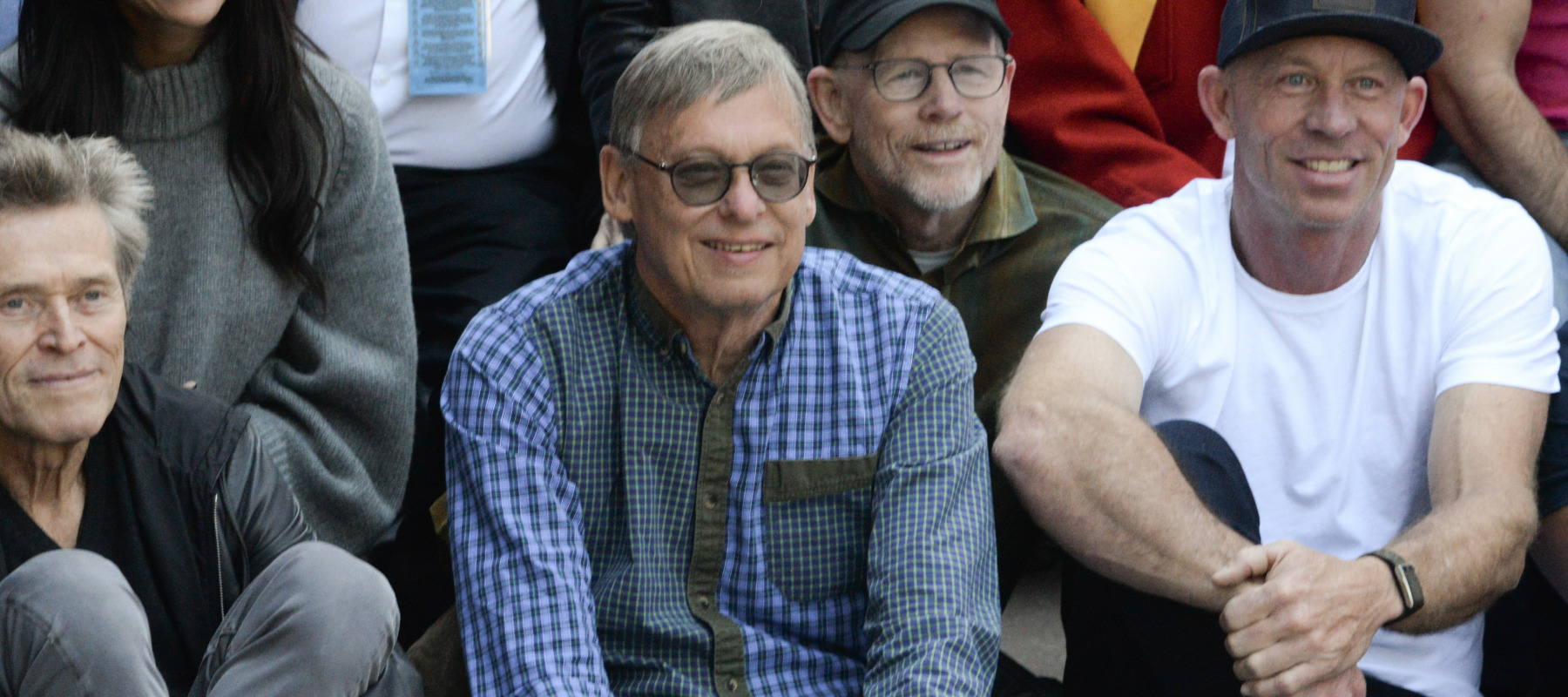 Willem Dafoe, Bill Gates, Ron Howard, Jim Morrison, and Jimmy Chin attend the 2026 Telluride Film Festival.