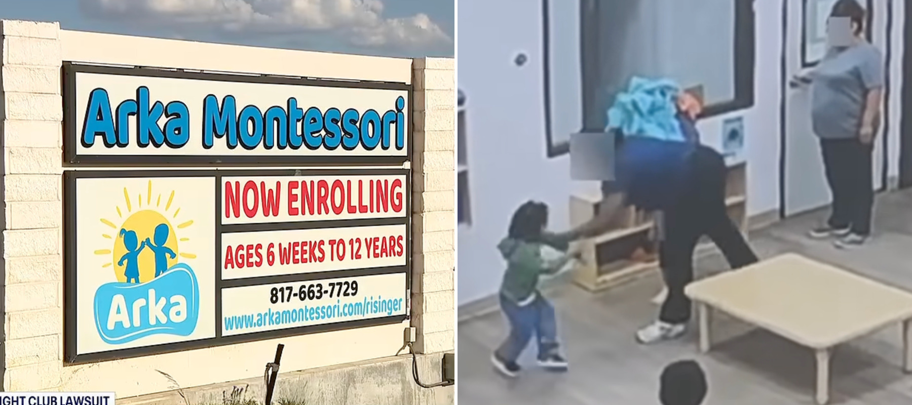 Heather and Richard Harris are suing over an alleged incident at a Texas Montessori school.
