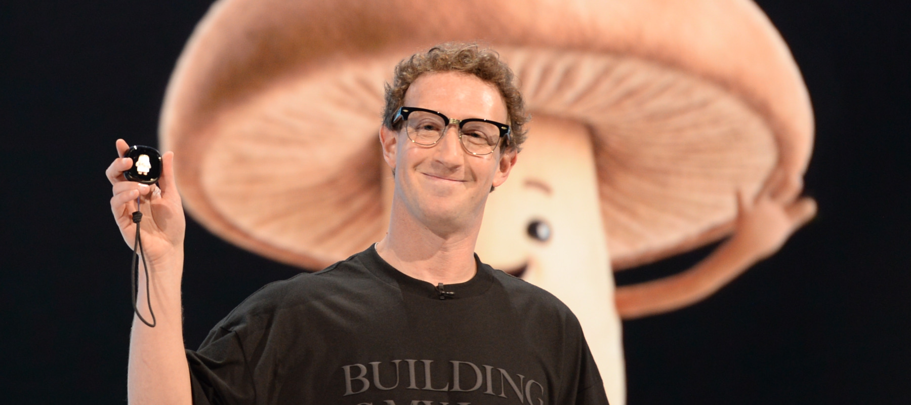 Mark Zuckerberg shows off Muse.