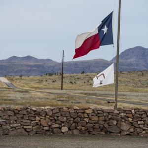 The Cibolo Creek Ranch in Shafter, Texas.
