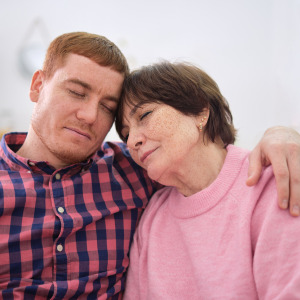 mother and son