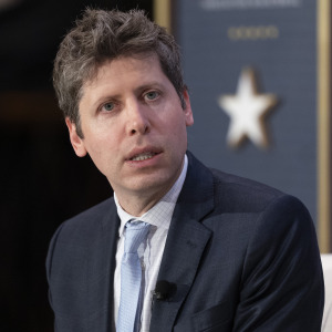 OpenAI founder Sam Altman speaks during the G20 Innovation Ministerial on September 2, 2026.