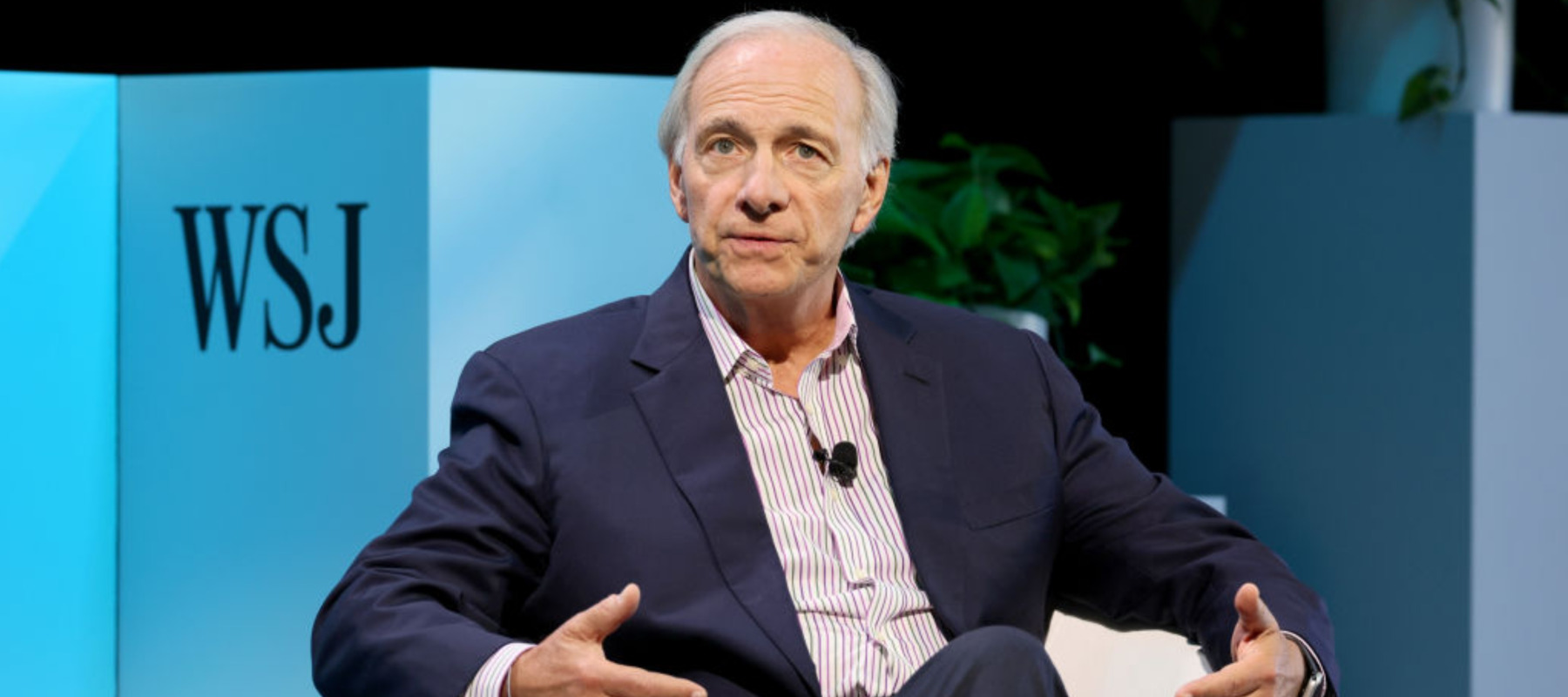 ay Dalio, Founder and CIO Mentor, Bridgewater Associates speaks onstage during The Wall Street Journal's the Future Of Everything Festival