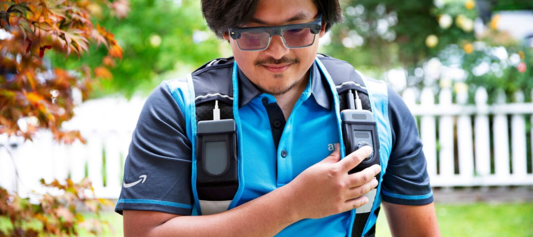 Delivery drivers will take images around people's homes.