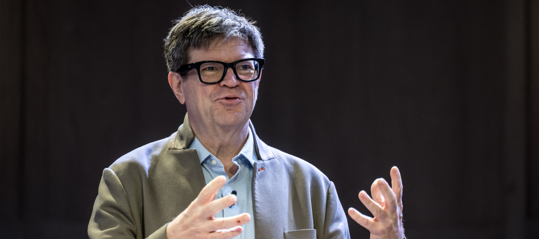 Scientist Yann LeCun attends the World Economic Forum (WEF) annual meeting in Davos.