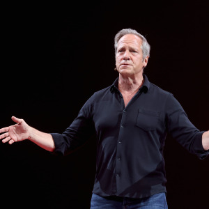 Mike Rowe speaks during the 10X Growth Conference 2025 at MGM Grand Garden Arena.