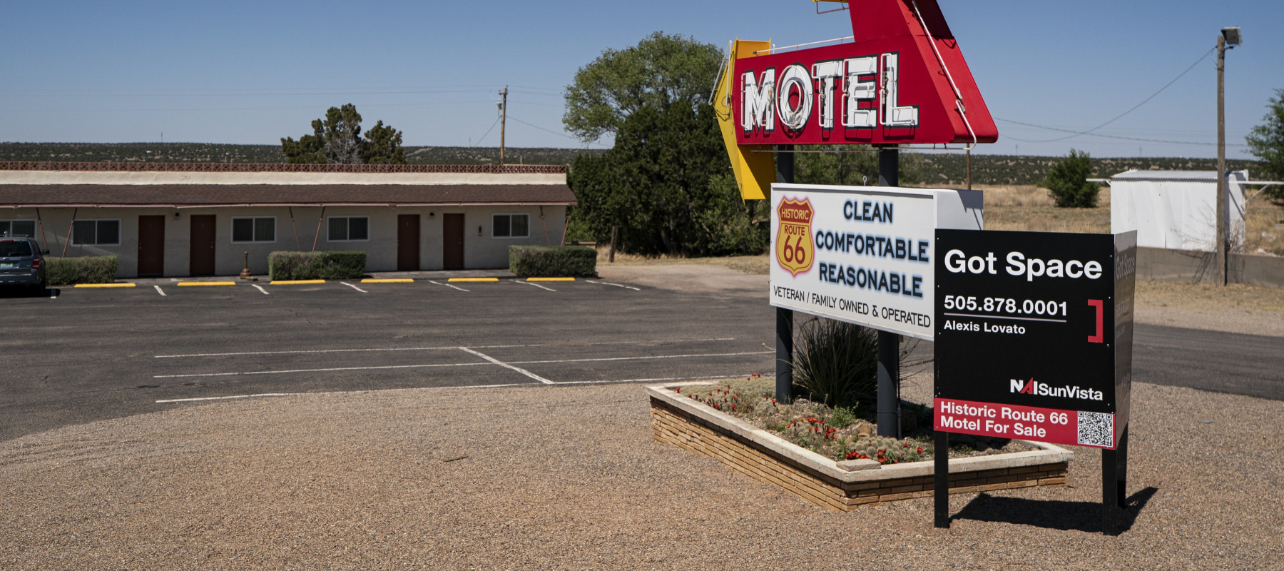 This historic family-owned motel along Route 66 is one of countless that have gone up for sale in recent years.