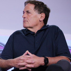Mark Cuban attends the Punchbowl News Conference at Union Station on March 10, 2026.