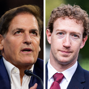 Mark Zuckerberg and Mark Cuban are in a spat over social-media misinformation