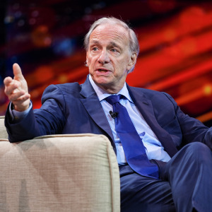 Ray Dalio speaks at the Fortune Global Forum Riyadh 2025.