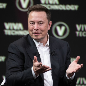 A photo of Elon Musk