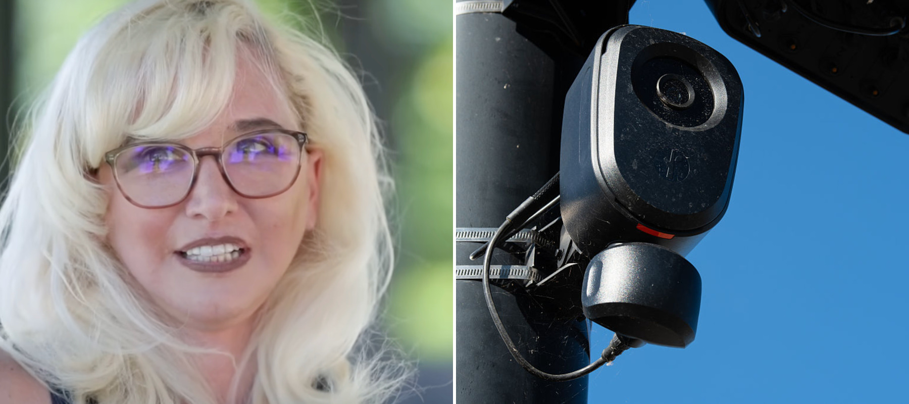 Chrisanna Elser, who is suing Flock Safety for falsely accusing her of theft
