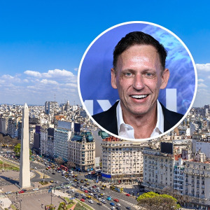 Peter Thiel is seeking citizenship in Buenos Aires, Argentina.
