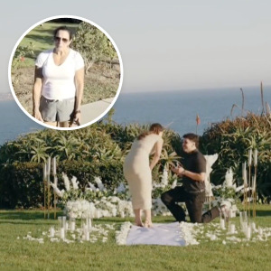 Hayley Lugo's proposal was interrupted by a passerby's racist outburst.