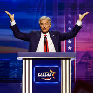 Administrator for the Centers for Medicare &amp; Medicaid Services Dr. Mehmet Oz speaks on stage on the first day of the 2026 Republican National Convention.