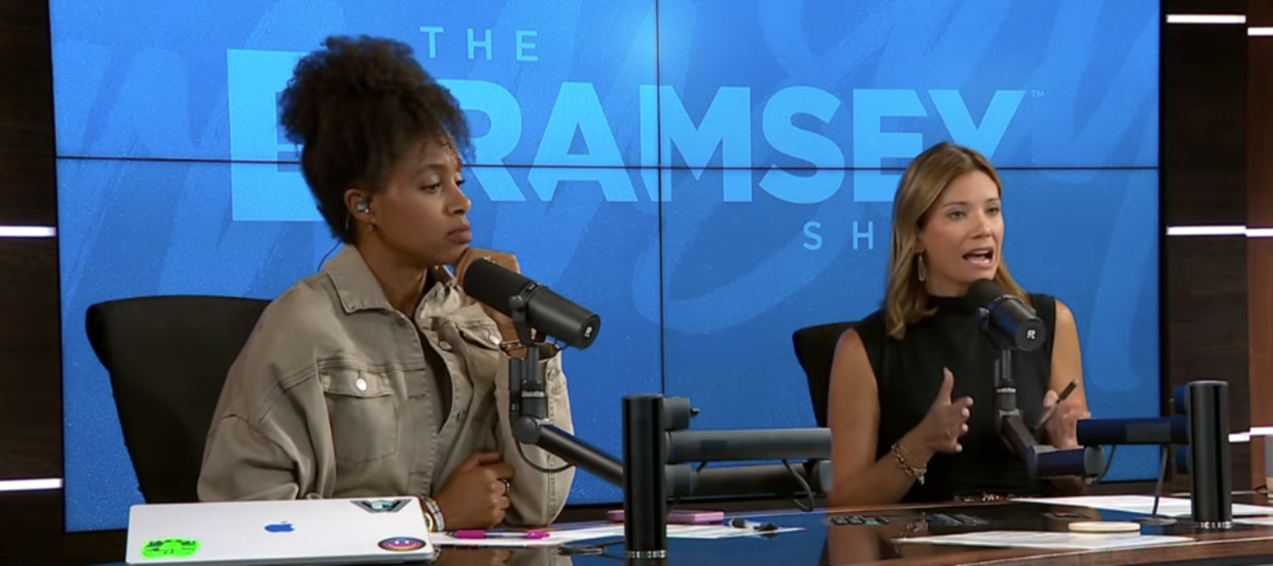 Hosts Jade Warshaw and Rachel Cruze speak to Angela about her financial situation with her boyfriend.