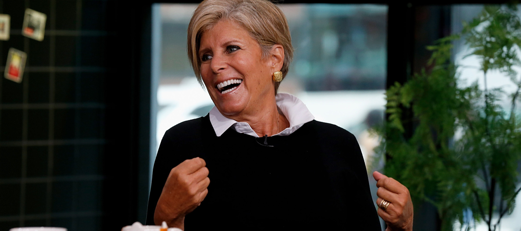 Author Suze Orman visits Build Brunch to discuss her Book "Women & Money" at Build Studio in September 2018.
