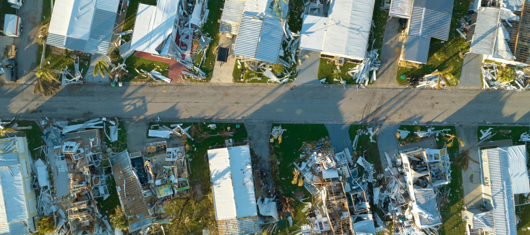 A photo of Hurricane Ian aftermath in Florida