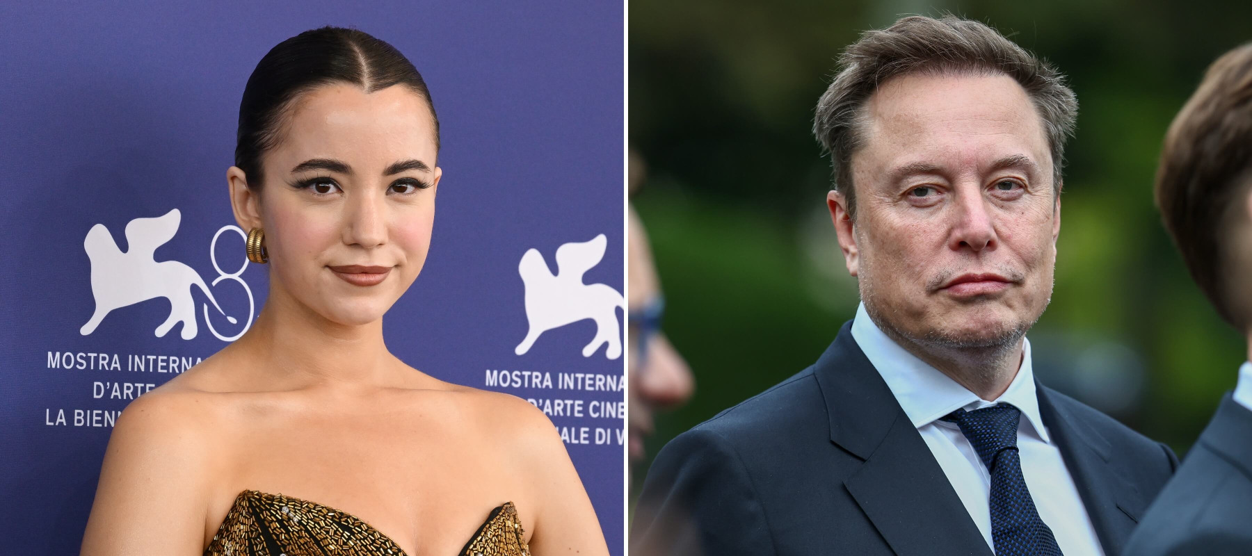 Ashley St. Clair and Elon Musk.