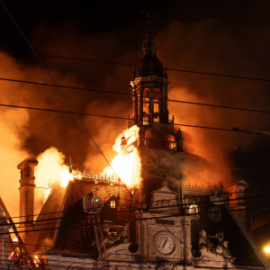 A photo of Limoges City Hall, France