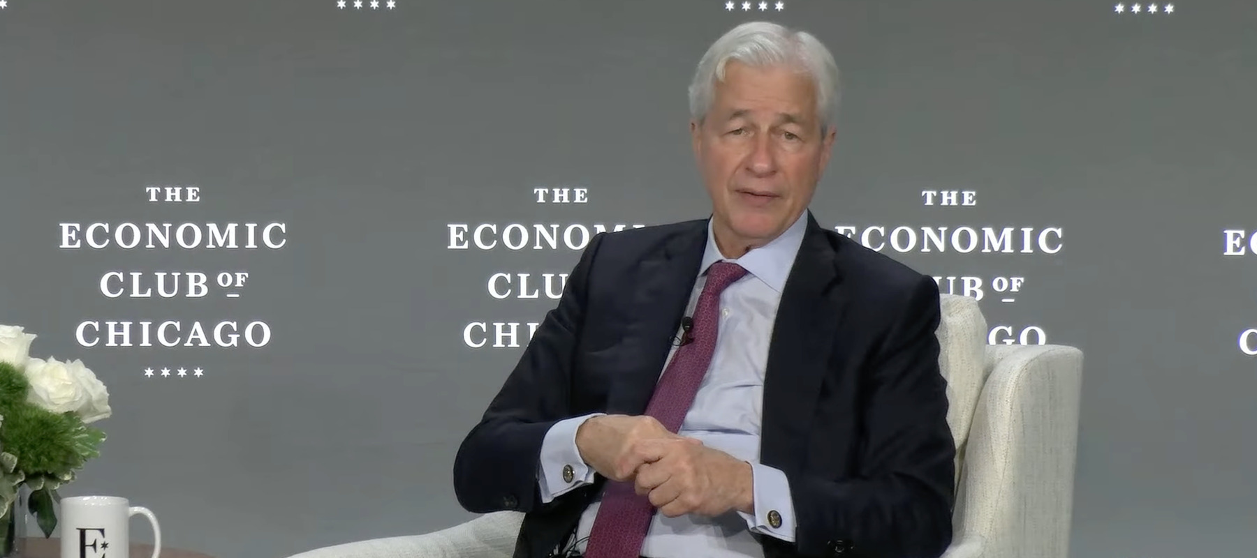 Jaime Dimon speaking about AI