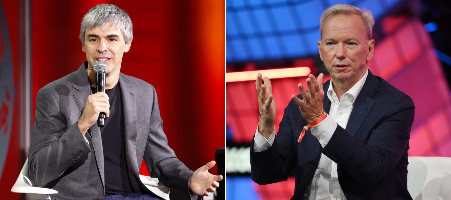 larry page and eric schmidt