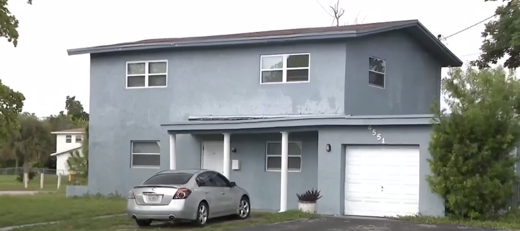 A Lauderhill police officer allegedly took possession of this home after its occupant passed away.’