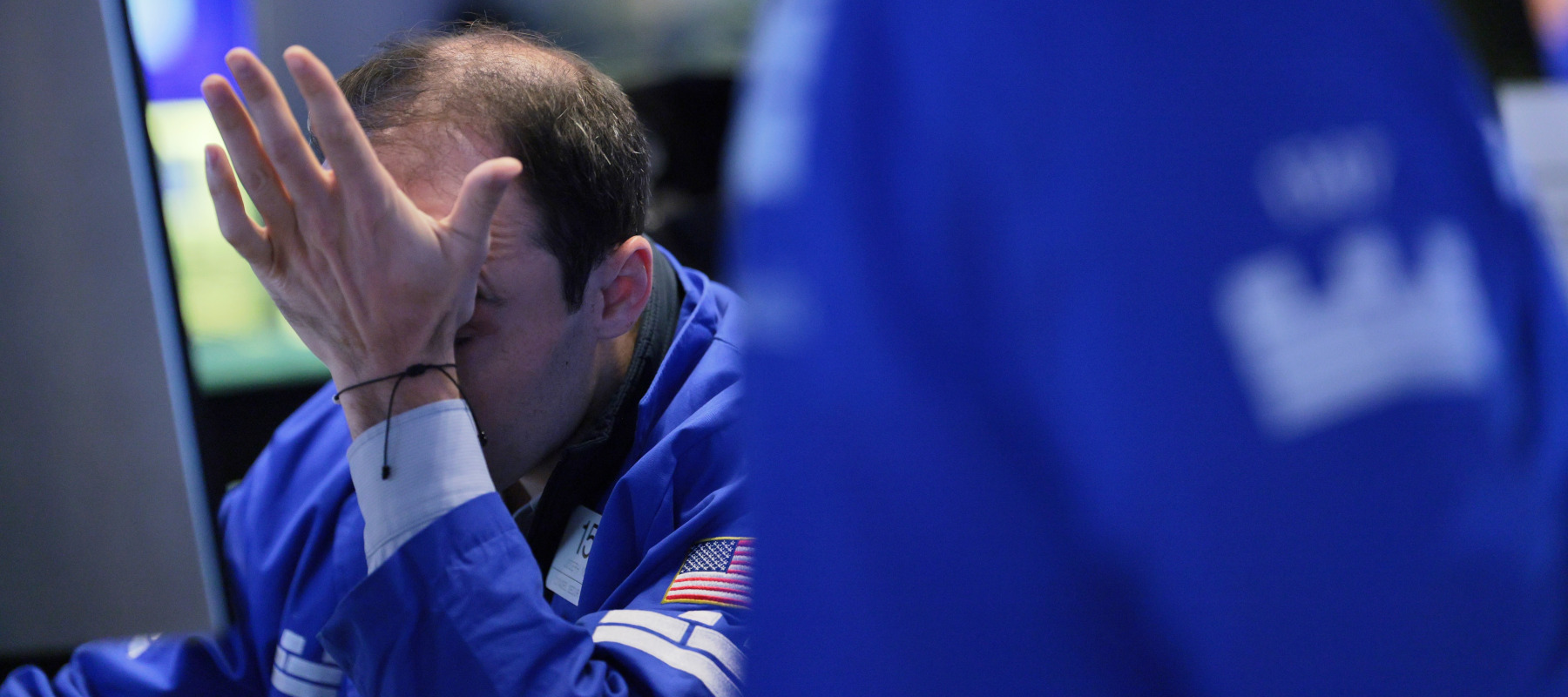 Traders work on the floor of the New York Stock Exchange during morning trading on Oct. 21, 2026.