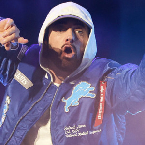 A photo of Detroit rapper Eminem