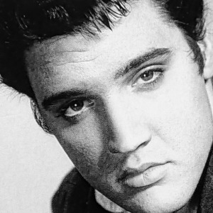 A side-by-side photo of Elvis Presley and Anthropic CEO Dario Amodei