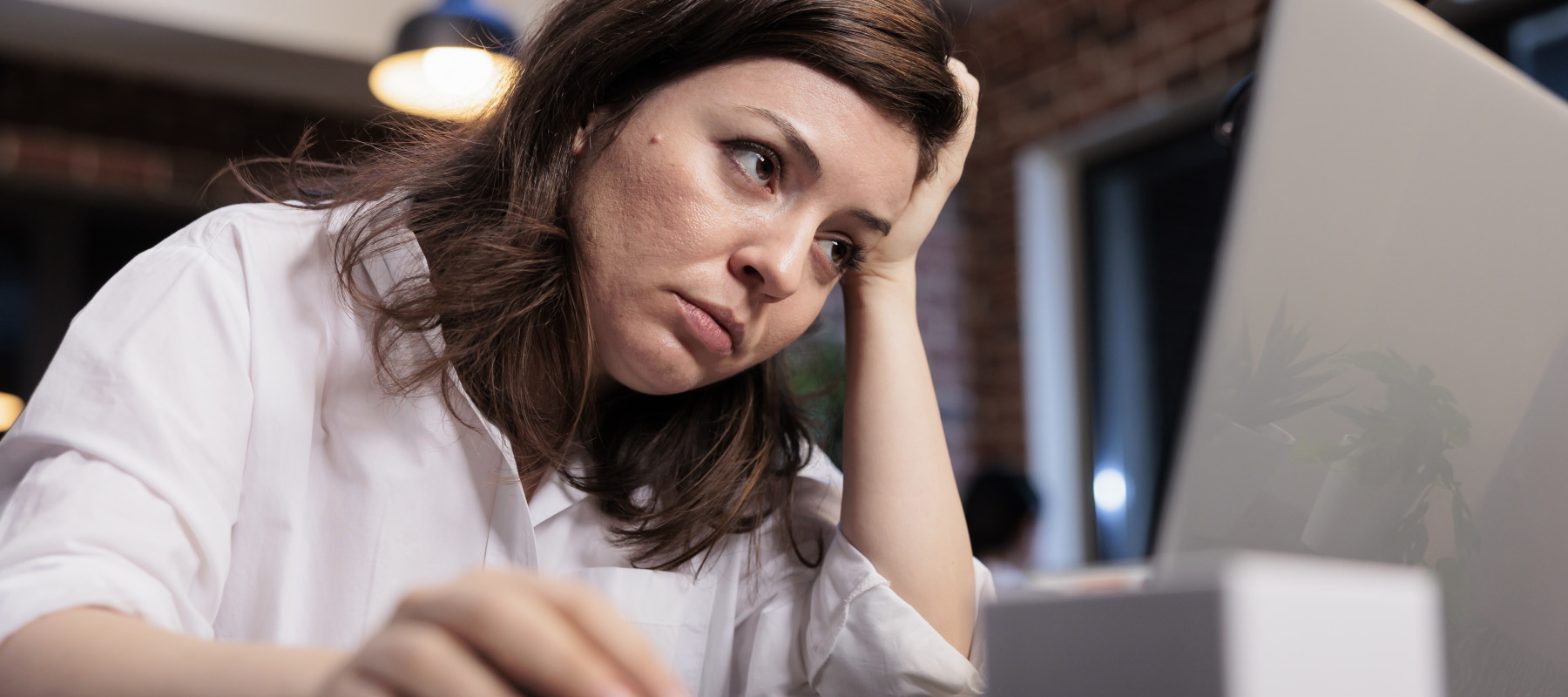 Student loan default can result in mail-related stress.
