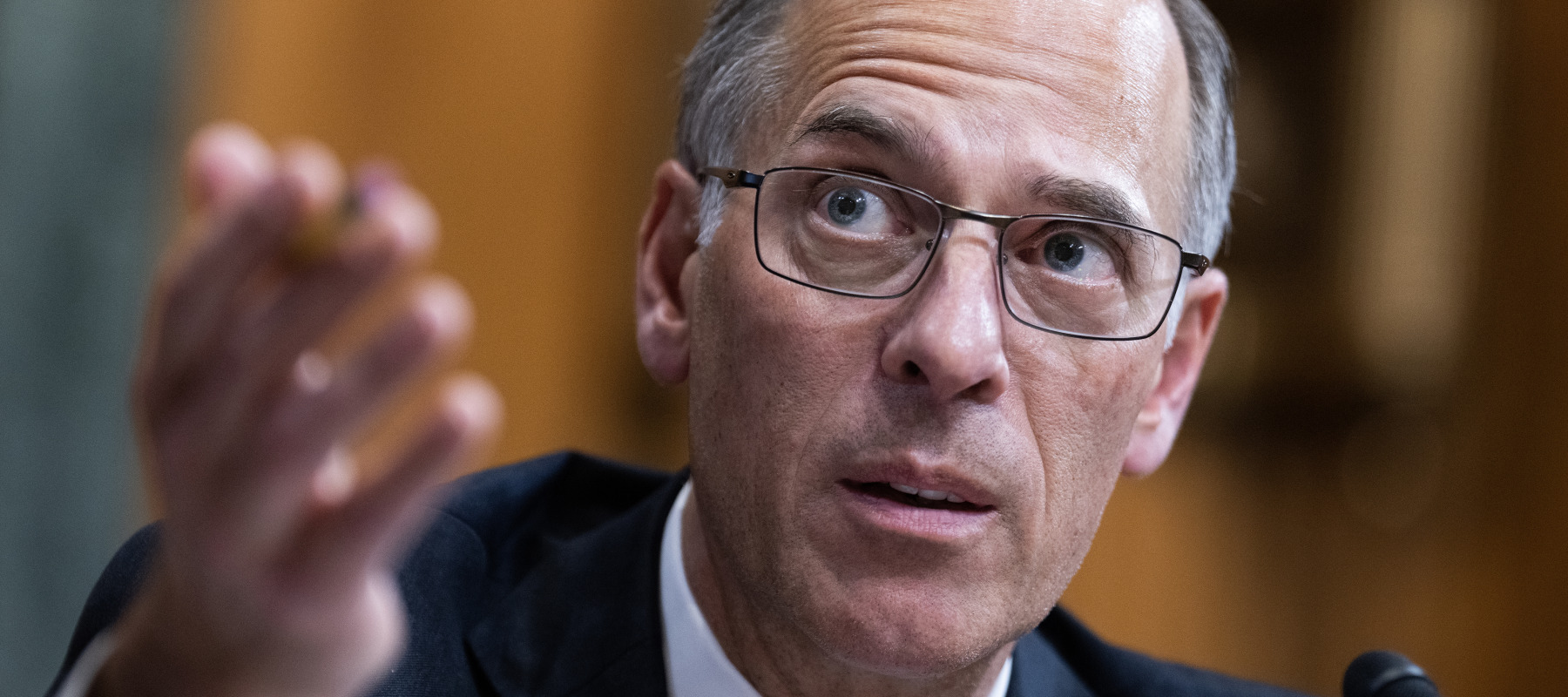 Mark Zandi, chief economist of Moody's Analytics, testifies during the Senate Budget Committee.
