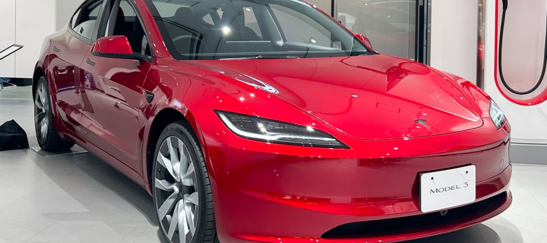 Photo of a Tesla Model 3
